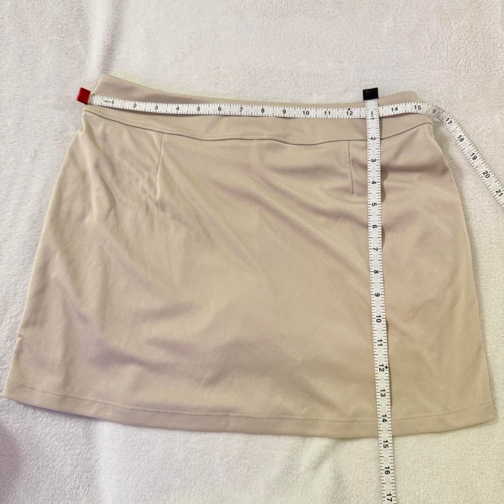 Greg Norman tan skort beige womens small - Picture 2 of 4